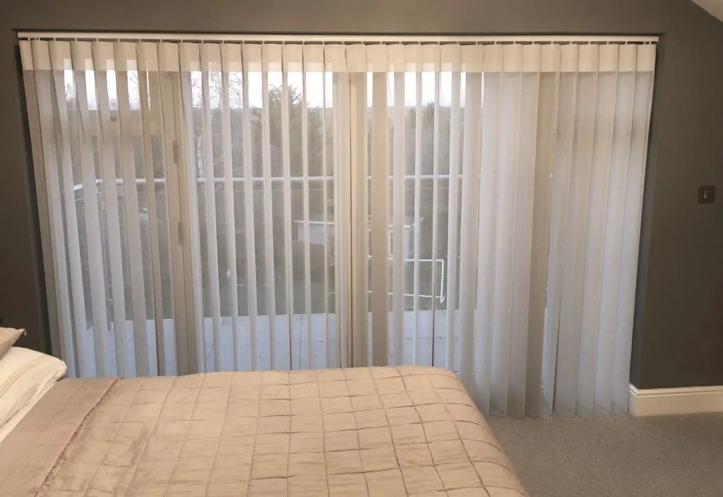 For Bedroom Privacy - Just turn the vanes