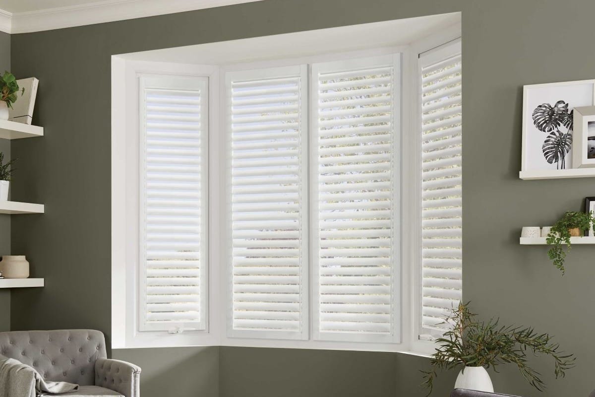 Cotton White Perfect Fit Shutters