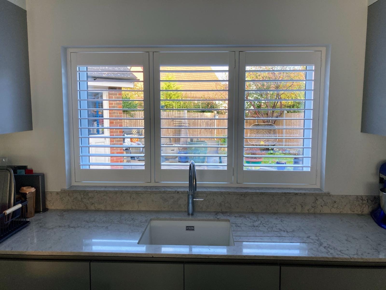 Interior Shutters in Kitchen