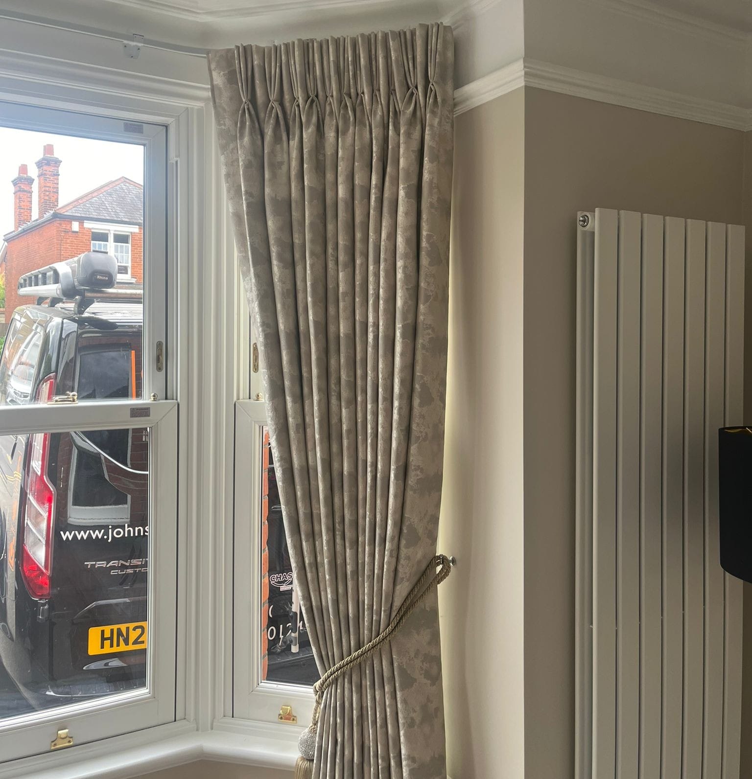 Stunning Tailormade Pinch Pleat Curtains
