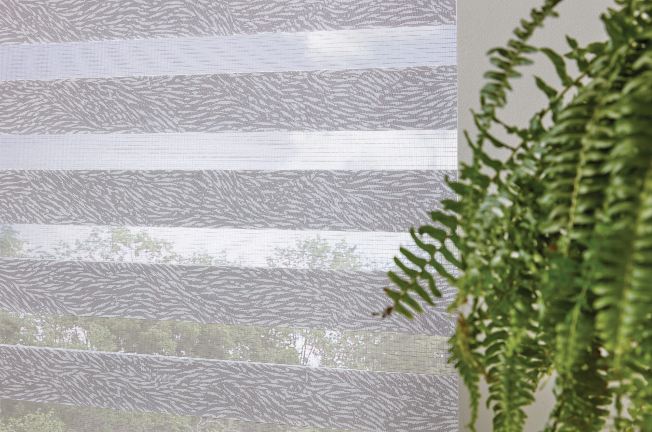 Close up of Day and Night Blind fabric Close up of Day & Night blind fabric