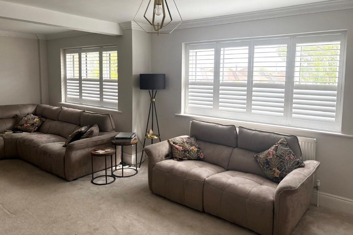 Installation of Plantation Shutters in Essex home