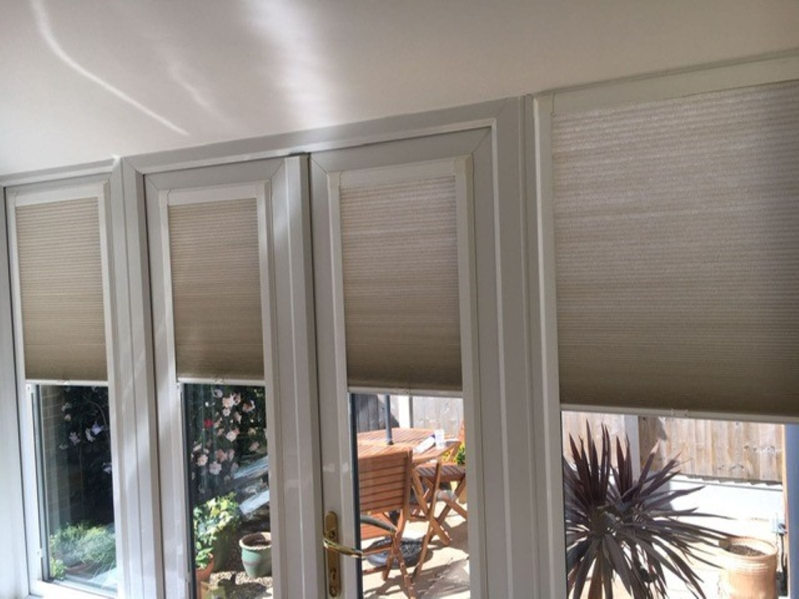 Perfect Fit Cellular Blinds for Patio Doors
