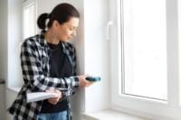 Measuring a window accurately for made to measure blinds